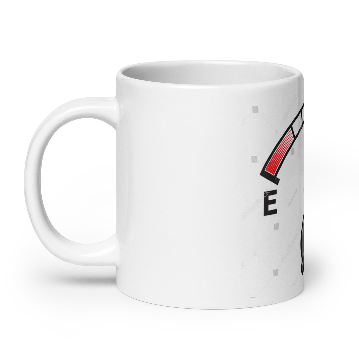 CC8 - ON EMPTY (wht)